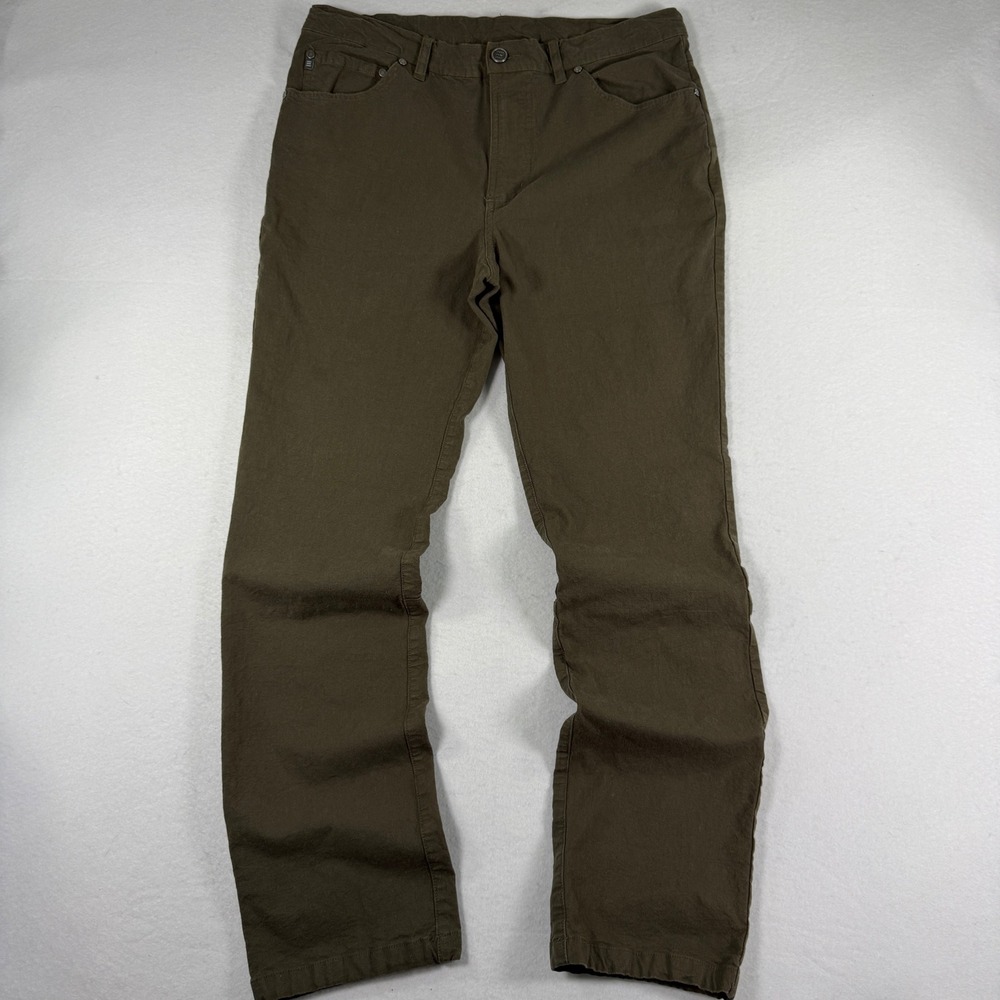 Free Fly Stretch Bamboo Canvas 5 Pocket Pant Men 34x32 Fits 34x31 Brown 5400